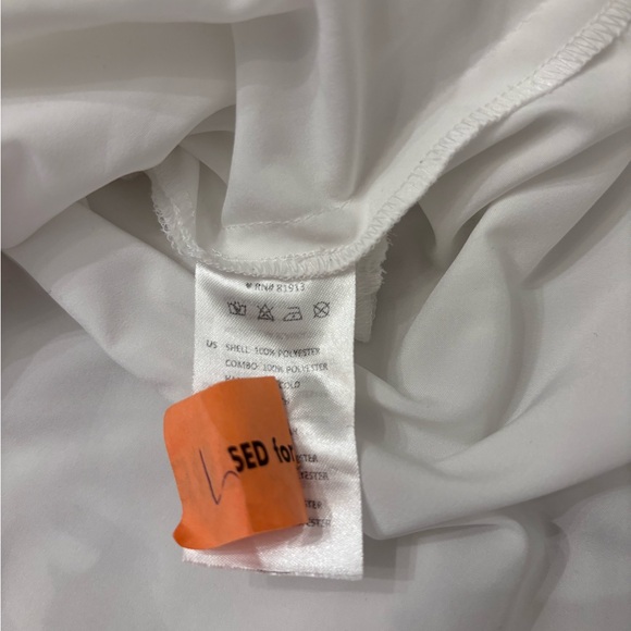 Cooper & Ella White Shift Dress Size M - Picture 9 of 11